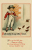 Feeding The Birds Poster Print By Mary Evans Picture Library/Peter & Dawn Cope Collection - Item # VARMEL11045461