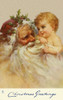 Santa And Child Poster Print By Mary Evans Picture Library/Peter & Dawn Cope Collection - Item # VARMEL10582475