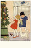 Children Round An Xmas Tree Poster Print By Mary Evans Picture Library/Peter & Dawn Cope Collection - Item # VARMEL11045524
