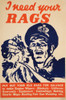 Poster: I Need Your Rags Poster Print By Mary Evans Picture Library/Onslow Auctions Limited - Item # VARMEL10500087