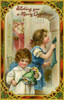 Hanging The Christmas Stocking Poster Print By Mary Evans / Peter & Dawn Cope Collection - Item # VARMEL10573146