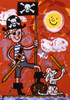 Young Boy And His Dog Play Pirates Poster Print By Malcolm Greensmith ® Adrian Bradbury/Mary Evans - Item # VARMEL10271192