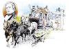 Stagecoach And Horses Poster Print By Malcolm Greensmith ® Adrian Bradbury/Mary Evans - Item # VARMEL10435094