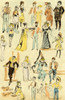 Fancy Dress Costumes Poster Print By Mary Evans Picture Library/Peter & Dawn Cope Collection - Item # VARMEL10821599