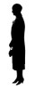 Silhouette Of Woman Poster Print By ®H L Oakley / Mary Evans - Item # VARMEL10645004