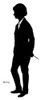 Silhouette Of A Woman Poster Print By ®H L Oakley / Mary Evans - Item # VARMEL10645009