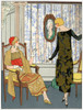 Two Ladies In Outfits By Doucet Poster Print By Mary Evans Picture Library - Item # VARMEL10537071