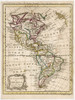18Th Century Map Of North And South America Poster Print By Mary Evans Picture Library - Item # VARMEL10004186