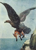 Illustration  White-Ear And A Large Eagle Poster Print By Mary Evans Picture Library - Item # VARMEL10956749