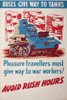 Poster: Buses Give Way To Tanks Poster Print By Mary Evans Picture Library/Onslow Auctions Limited - Item # VARMEL10504319