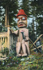 Decorated Wooden Figure  Alaska  Usa Poster Print By Mary Evans / Pharcide - Item # VARMEL10825721