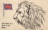 The British Empire - Mane Of The Lion Names The Territories Poster Print By Mary Evans / Grenville Collins Postcard Collection - Item # VARMEL11121411