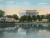 Washington Dc  Usa - Lincoln Memorial From Potomac Poster Print By Mary Evans / Grenville Collins Postcard Collection - Item # VARMEL10901969