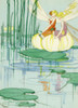 Fairies On A Lily Pad Poster Print By Mary Evans Picture Library/Peter & Dawn Cope Collection - Item # VARMEL10543142