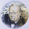 Winston Churchill Poster Print By Malcolm Greensmith ® Adrian Bradbury/Mary Evans - Item # VARMEL10283955