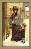 Mother And Child Bearing Christmas Gifts Poster Print By Mary Evans Picture Library/Peter & Dawn Cope Collection - Item # VARMEL10582641