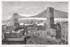 New York/Brooklyn Bridge Poster Print By Mary Evans Picture Library - Item # VARMEL10068521