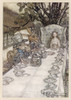 Alice:Mad Tea Party Poster Print By Mary Evans Picture Library/Arthur Rackham - Item # VARMEL10024475