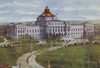 Washington Dc  Usa - The Library Of Congress From Capitol Poster Print By Mary Evans / Grenville Collins Postcard Collection - Item # VARMEL10902034