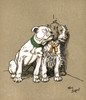 Illustration By Cecil Aldin  Puppy Tails Poster Print By Mary Evans Picture Library - Item # VARMEL10981423