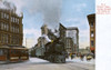 Train In Street  Syracuse  New York State  Usa Poster Print By Mary Evans / Pharcide - Item # VARMEL10993823
