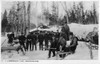 Newfoundland  Canada - Lumberman'S Camp Poster Print By Mary Evans / Grenville Collins Postcard Collection - Item # VARMEL10578108
