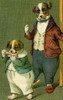 Mr Dog And Son By G H Thompson Poster Print By Mary Evans Picture Library/Peter & Dawn Cope Collection - Item # VARMEL10514260