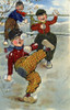 Snowball Fight Poster Print By Mary Evans Picture Library/Peter & Dawn Cope Collection - Item # VARMEL10470102