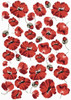 Repeating Pattern - Poppies - White Background Poster Print By ® Mary Evans Picture Library - Item # VARMEL11094356