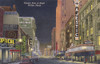 Night Scene In Theatre Row  Dallas  Texas  Usa Poster Print By Mary Evans / Pharcide - Item # VARMEL10910003