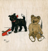 Illustration By Cecil Aldin  The Black Puppy Book Poster Print By Mary Evans Picture Library - Item # VARMEL10981264