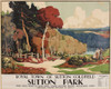 Advertisement For Sutton Park  Sutton Coldfield Poster Print By Mary Evans Picture Library/Onslow Auctions Limited - Item # VARMEL11357351