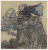 Witch Brews Storm Poster Print By Mary Evans Picture Library/Arthur Rackham - Item # VARMEL10028613