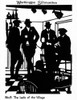Silhouette Of Men In A Pub Poster Print By ®H L Oakley / Mary Evans - Item # VARMEL10504173
