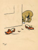 Mongrel Puppy Ruins A Pair Of His Master'S Shoes Poster Print By Mary Evans Picture Library - Item # VARMEL10956535
