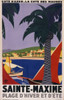 Poster Advertising Sainte Maxime On The Cote D'Azur Poster Print By Mary Evans Picture Library/Onslow Auctions Limited - Item # VARMEL10279737