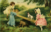 See-Saw Poster Print By Mary Evans Picture Library/Peter & Dawn Cope Collection - Item # VARMEL10804434