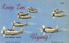 Keep 'Em Flying - Us Dive Bombing Planes Poster Print By Mary Evans / Grenville Collins Postcard Collection - Item # VARMEL10718044
