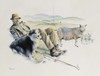 Shepherd At Rest Poster Print By Malcolm Greensmith ® Adrian Bradbury/Mary Evans - Item # VARMEL10270703