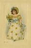 Girl With Daisies Poster Print By Mary Evans Picture Library/Peter & Dawn Cope Collection - Item # VARMEL11066236