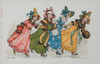 Skating Girls By Florence Hardy Poster Print By Mary Evans/Peter & Dawn Cope Collection - Item # VARMEL10240243