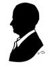 Silhouette Of Donald Bradman  Australian Cricketer Poster Print By ®H L Oakley / Mary Evans - Item # VARMEL10503917