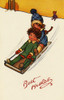 Children On A Sled Poster Print By Mary Evans Picture Library / Peter & Dawn Cope Collection - Item # VARMEL10904001