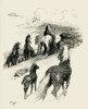Illustration By Cecil Aldin  The Wild Horses Of Iceland Poster Print By Mary Evans Picture Library - Item # VARMEL10982176