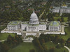 Washington Dc  Usa - Us Capitol And Grounds From Above Poster Print By Mary Evans / Grenville Collins Postcard Collection - Item # VARMEL10901949