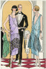 Two Ladies In Dresses By Martial Et Armand And Doeuillet Poster Print By Mary Evans Picture Library - Item # VARMEL10547271