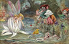 Fairy & A Drowning Pixie Poster Print By Mary Evans Picture Library / Peter & Dawn Cope Collection - Item # VARMEL10904002