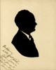 Profile Portrait - Silhouette Poster Print By ®H L Oakley / Mary Evans - Item # VARMEL10587870