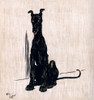 Illustration By Cecil Aldin  The Black Puppy Book Poster Print By Mary Evans Picture Library - Item # VARMEL10981271