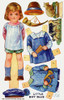 Dressing Doll. Little Boy Blue Poster Print By Mary Evans Picture Library/Peter & Dawn Cope Collection - Item # VARMEL11066164